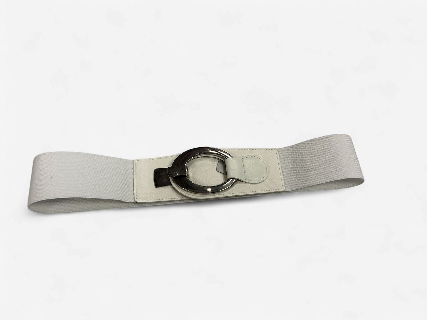 White Elastic Belt