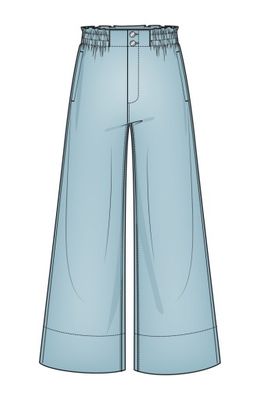 cinch waist hr pull-on pant 26" ins Petite