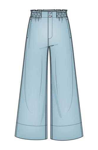 cinch waist hr pull-on pant 26" ins Petite, Size: MP