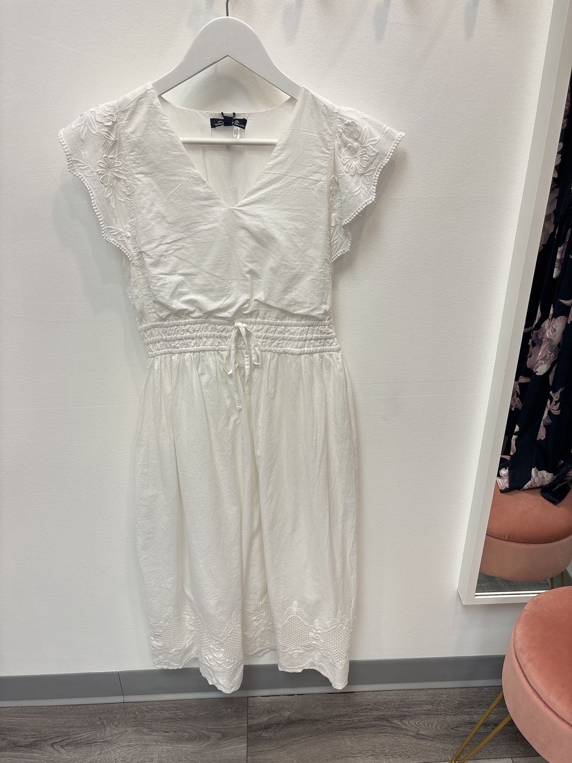 Long White Dress, Size: XSmall
