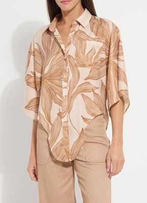 nilza tie dolman sleeve shirt