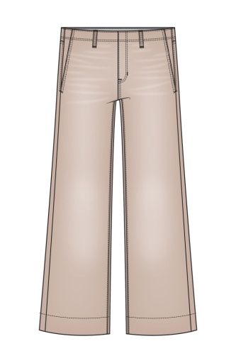 weekender crop wide leg 24" inseam, Size: 6P