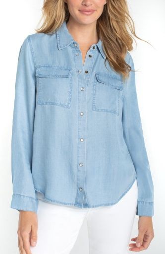 shirt w/ pockets, Size: XS