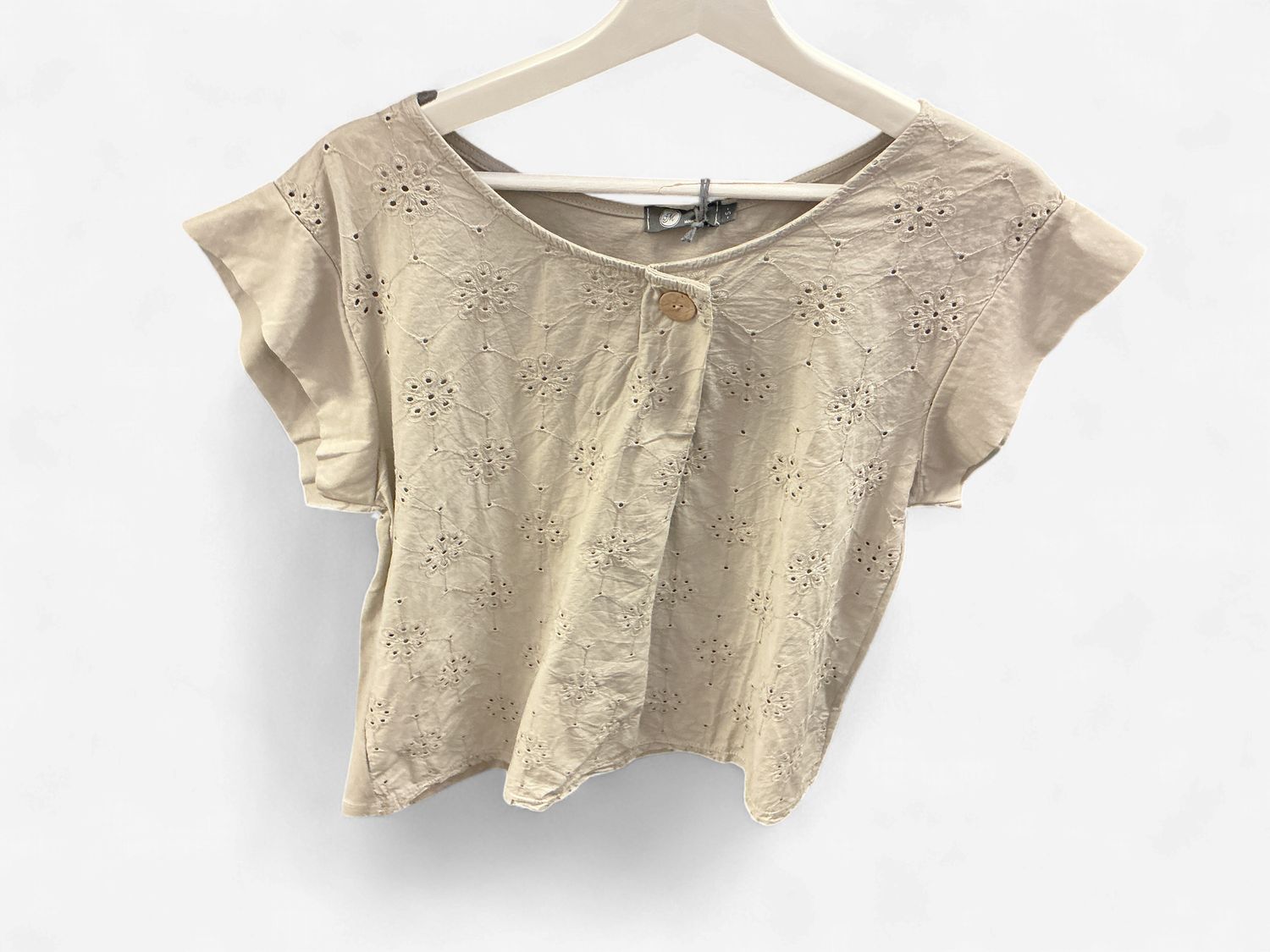 Taupe Top, Size: XSmall