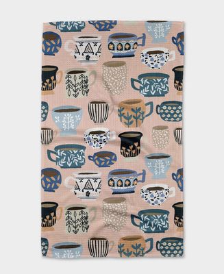 Coffee cup tea towel