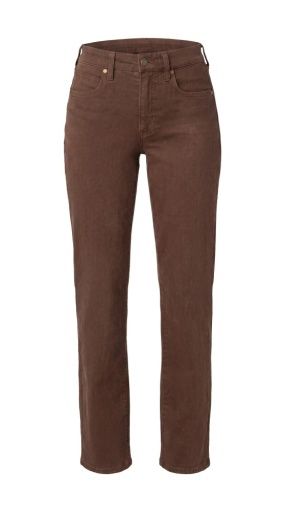 kennedy comfort waist straight 32' ins, Colour: carob brown, Size: 0