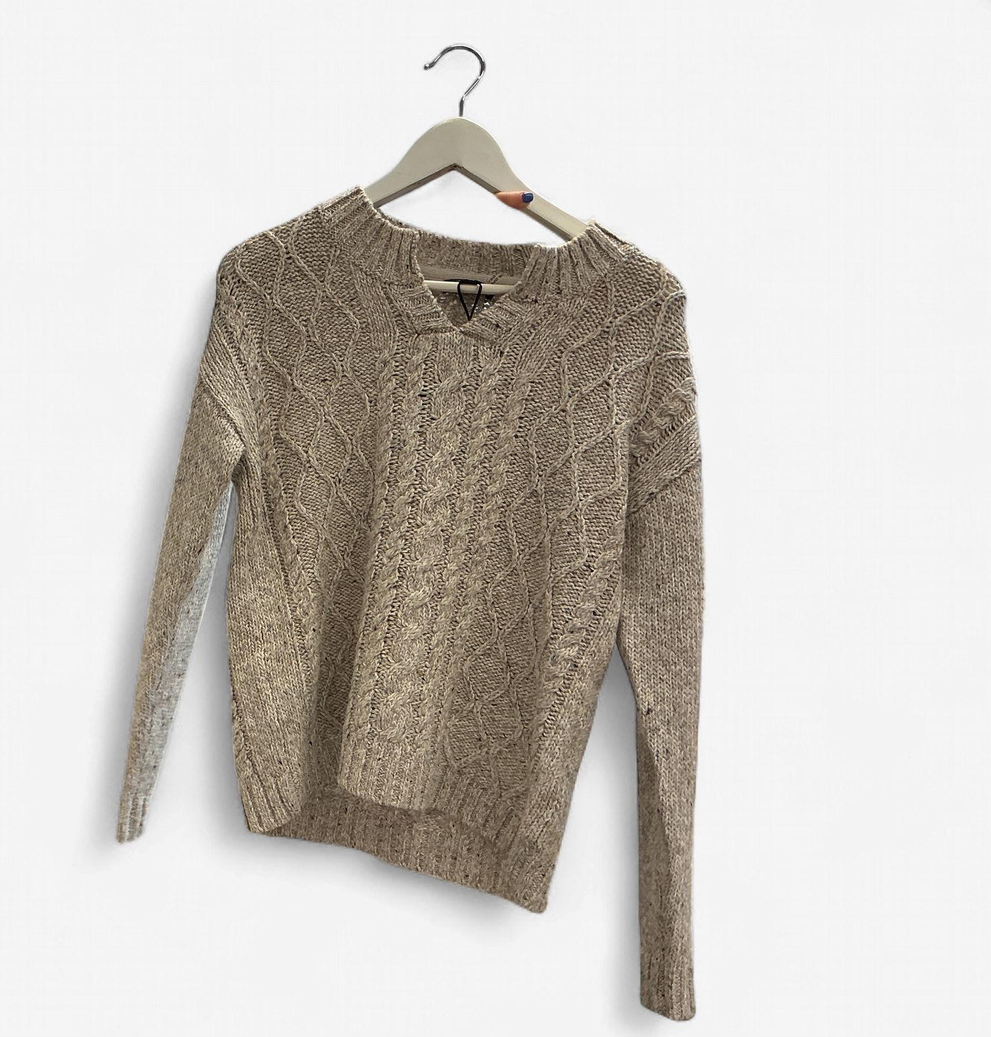 Notched Sweater