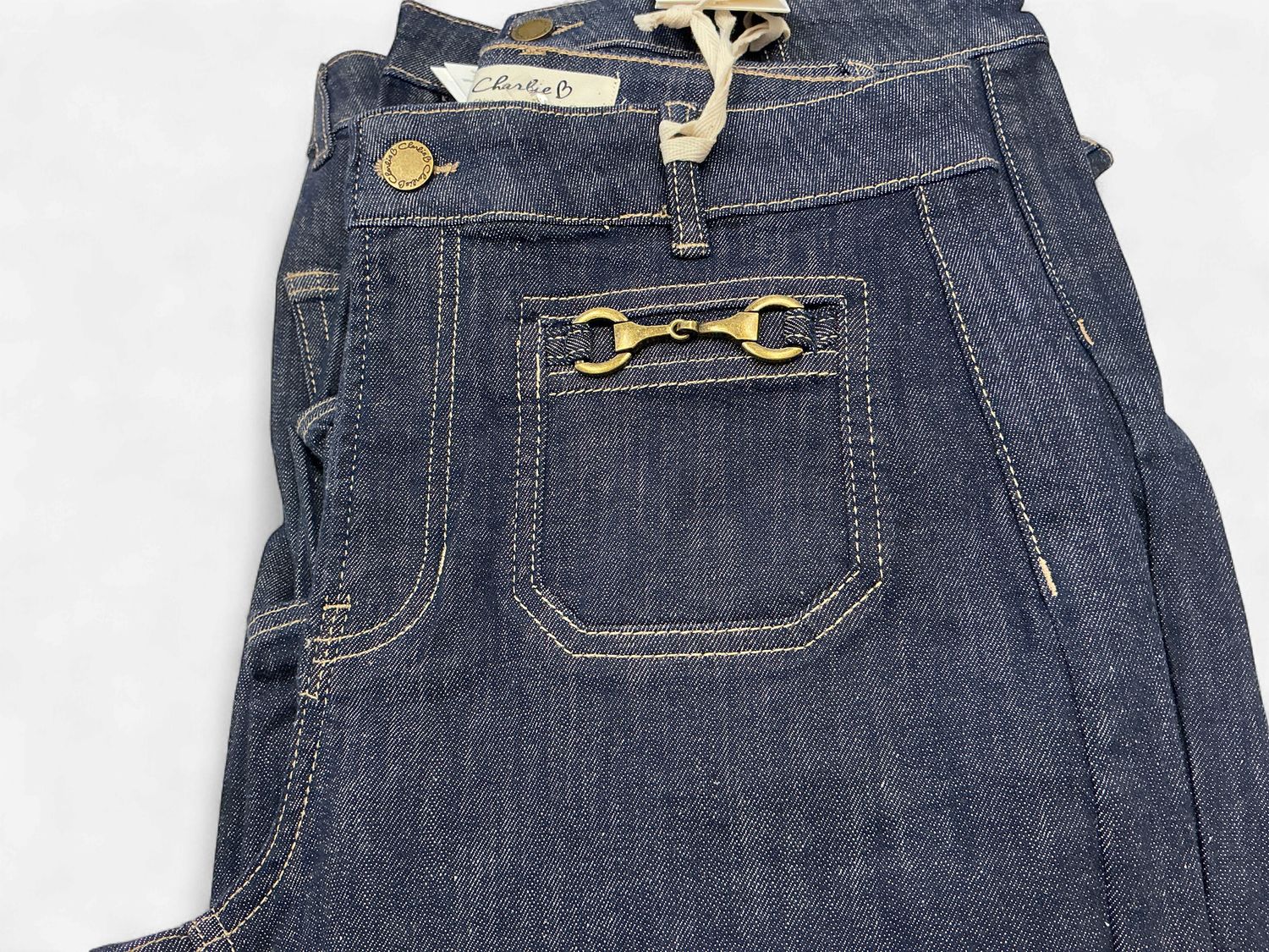 Horsebit Jeans
