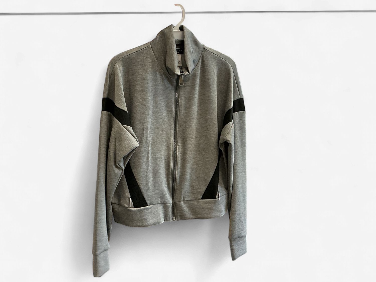 Color Block Zip Up Jacket
