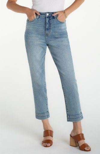 hr liv relaxed crop skinny w/wide hem 27 ins, Size: 16