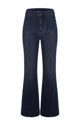 hannah hr flare patch pkts &amp; pintucks 34 ins