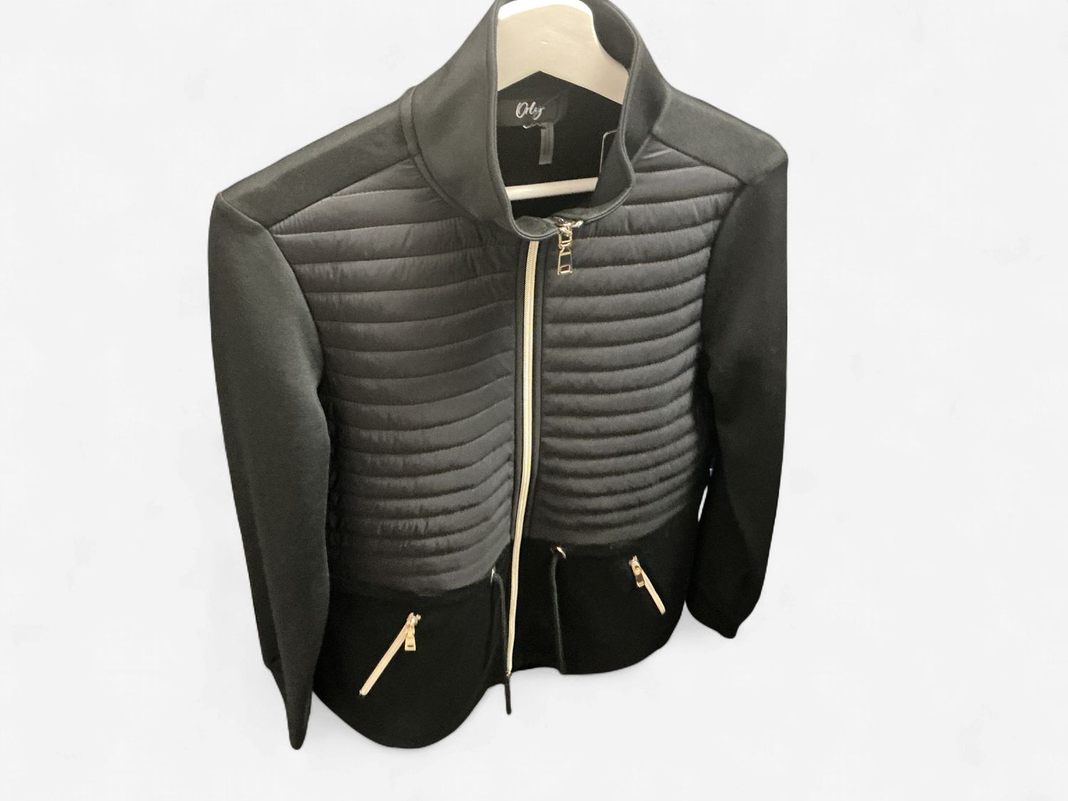 Black Zip Jacket, Size: XSmall