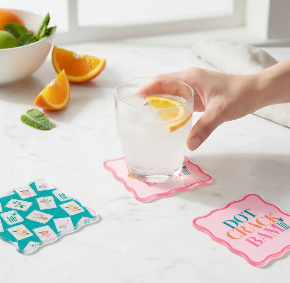 Mahjong Coaster Set