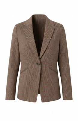 fitted cutaway blazer