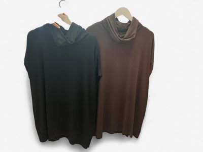 Cowl Neck Tunic w Pocket