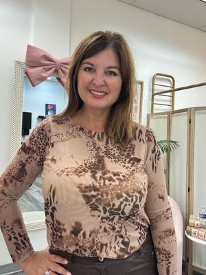 Mesh Printed Top
