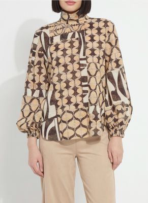cosima elastic cuff shirt