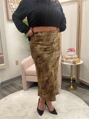 Leopard Skirt