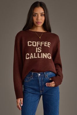 Coffee Is Calling Sweater