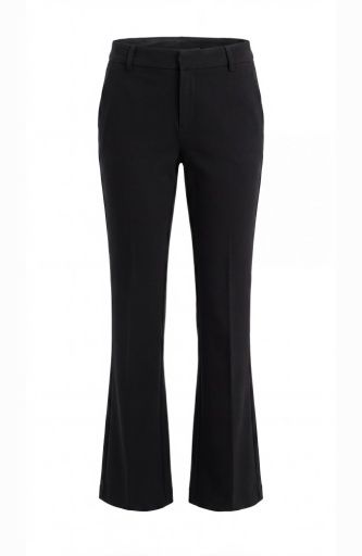kelsey flare trouser 31in ins, Colour: black, Size: 0