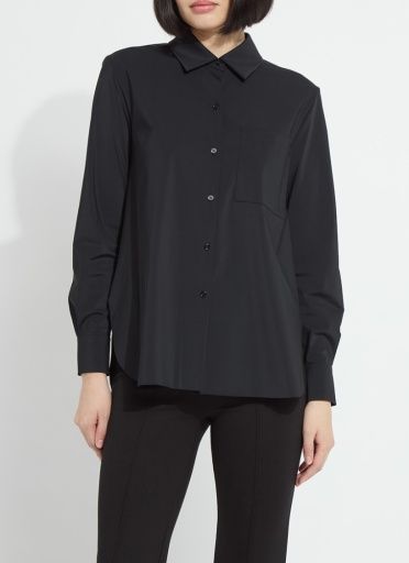 schiffer 2.0 button down shirt, Colour: black, Size: M