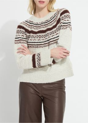 harriet fair isle sweater