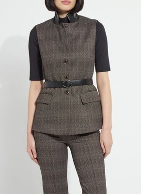 frankie sleeveless blazer