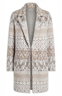 long slv open front sweater coat 32 3/4" hps