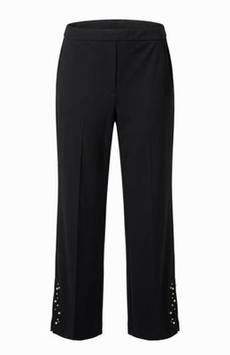 kayla pullon wide leg trousr w pearl trm -30"