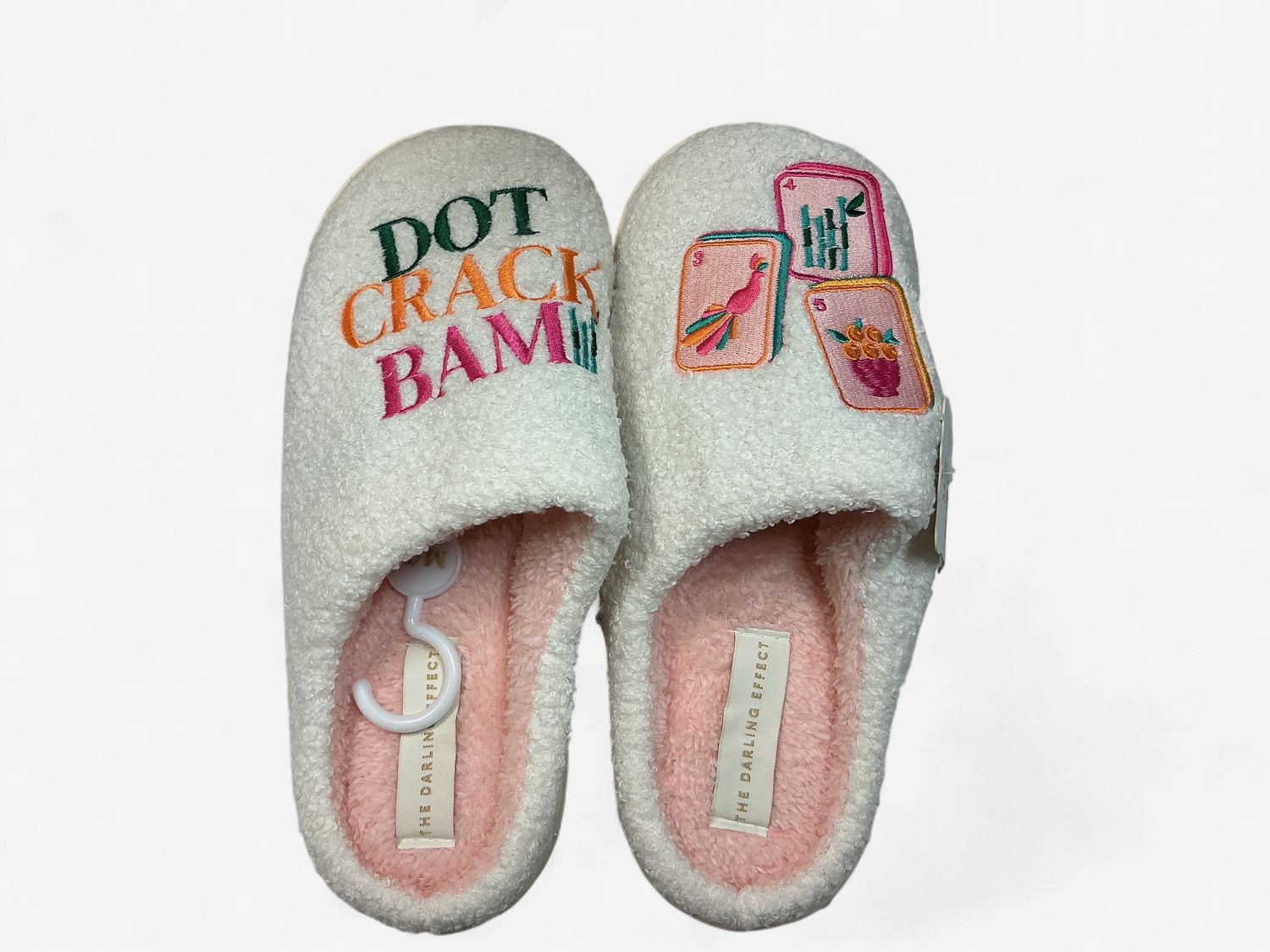 Mahjong Slippers, Size: S/M