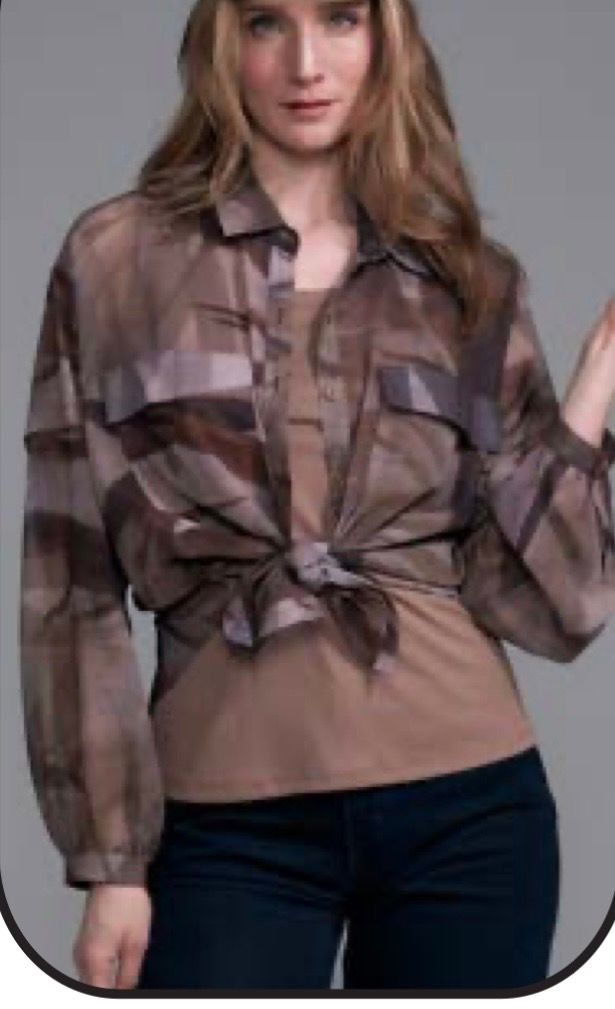 Printed Blouse, Size: XSmall