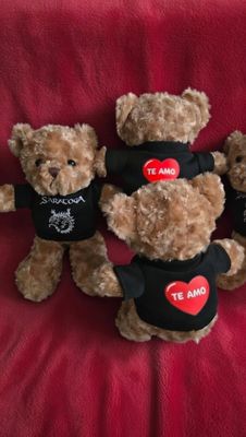 OSITO LOGO FRENTE Y ESPALDA 30cm