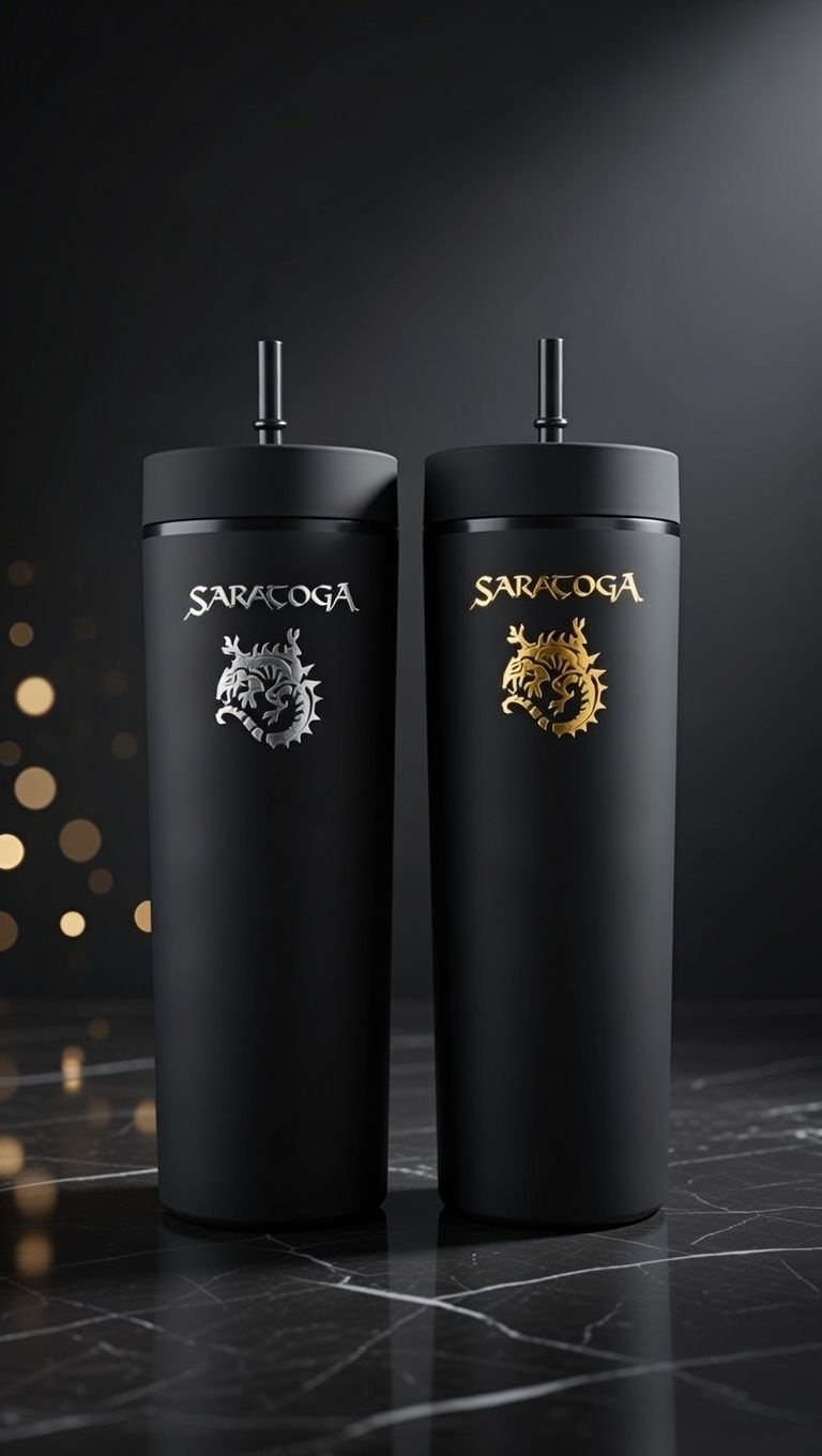 Vaso premium logo Saratoga