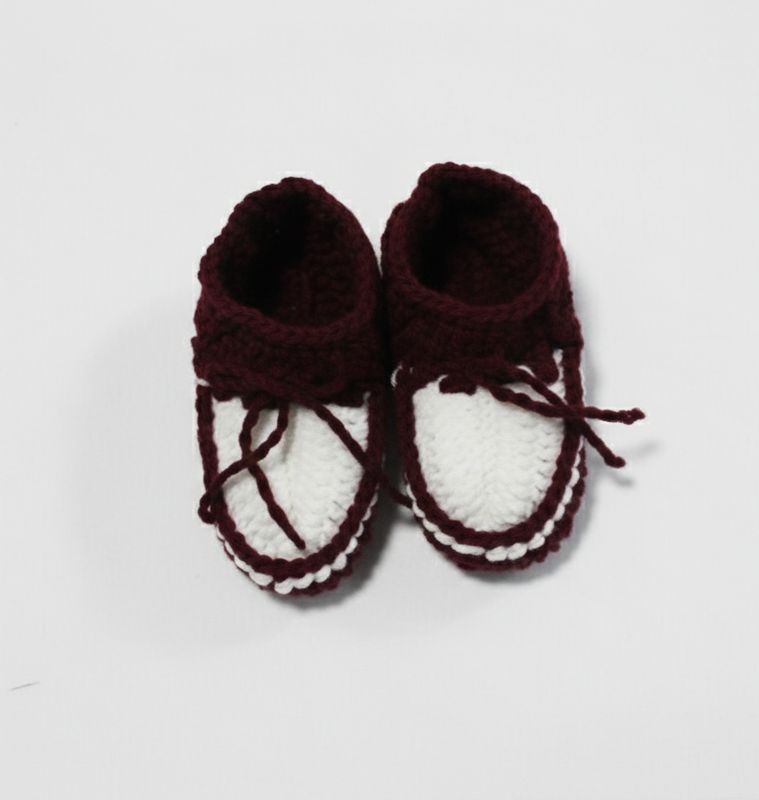 Babyslofjes Classic Diep Rood