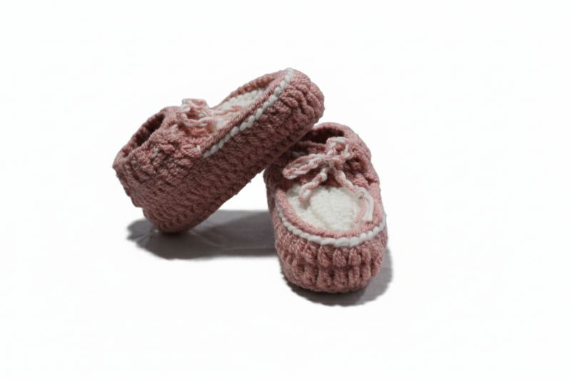 BabySlofjes Classic Roze