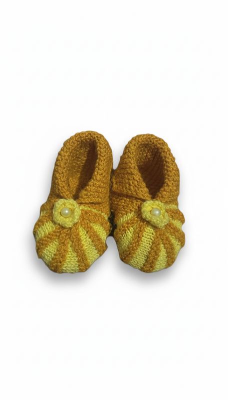Babyslofjes Geel Goed