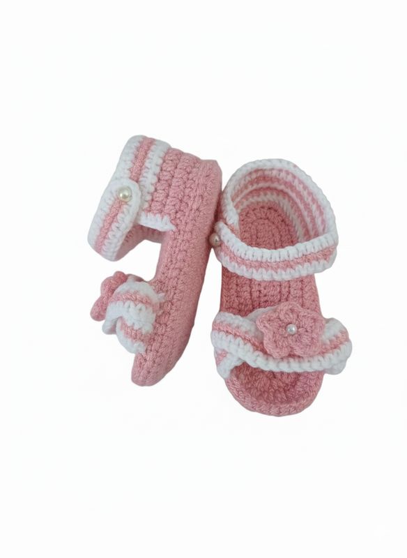 Babyslofjes Modern Felroze