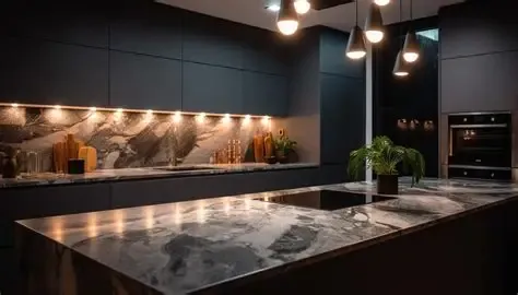 Luxury Cabinet and Top Granit