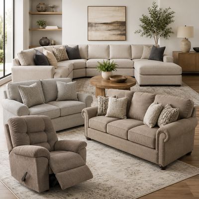 SOFAS, SECTIONALS &amp; RECLINERS