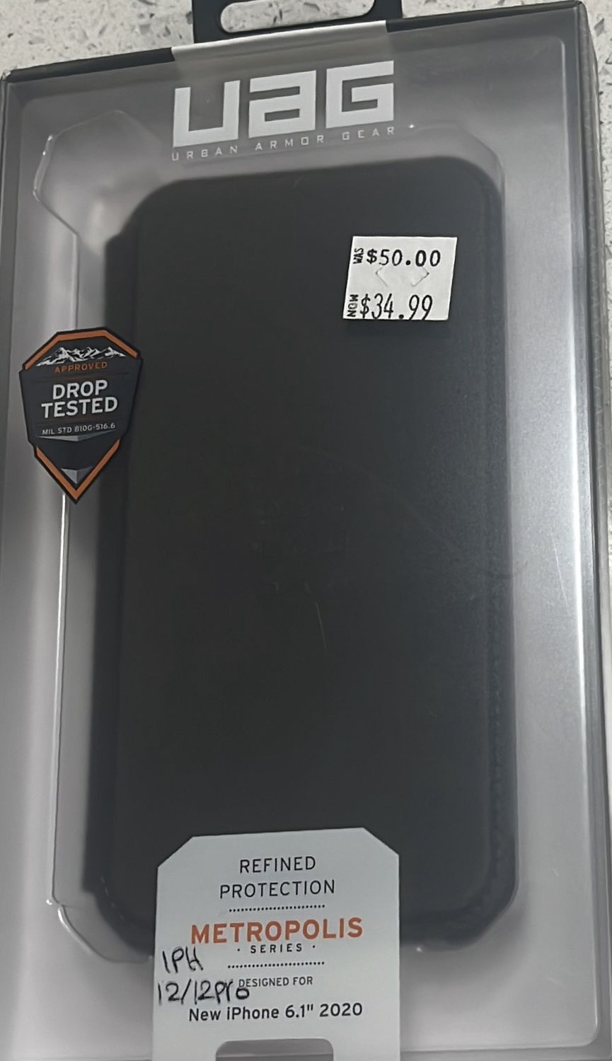 UAG Metropolis Series Phone Case – iPhone 12 / 12 Pro (6.1”)