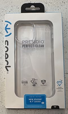 Speck Presidio Perfect-Clear Case – iPhone 12 Pro Max (6.7”)