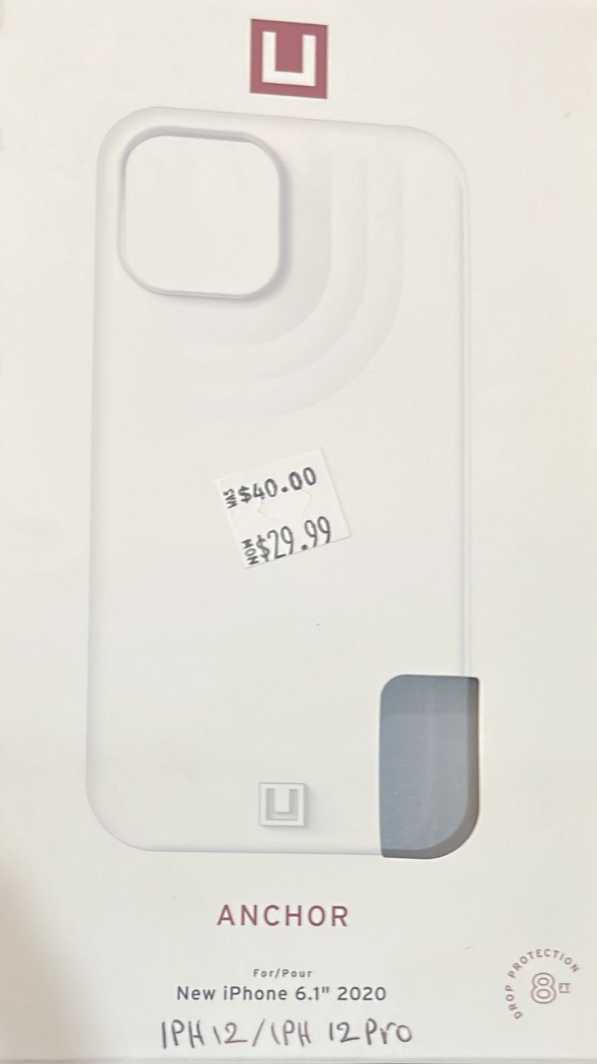 UAG Anchor Case - Sleek Protection for iPhone 12 &amp; iPhone 12 Pro Max (6.1")