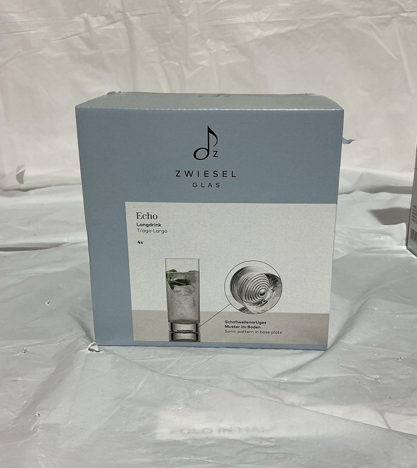 Zwiesel Glas Echo Long Drink Glasses – Set of 4 Premium Crystal Glasses