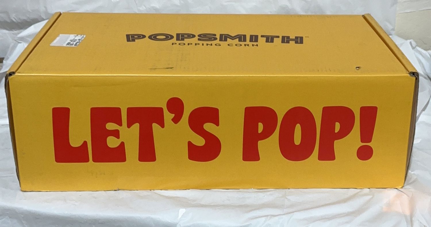Popsmith Popcorn Maker – Premium Stovetop Popping Corn Kit – “Let’s Pop!”