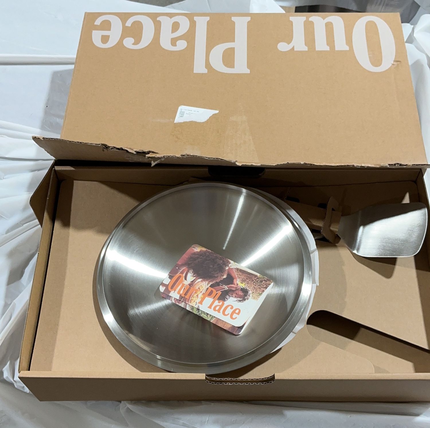 Our Place Stainless Steel Griddle Pan Set w/ Spatula – BRAND NEW