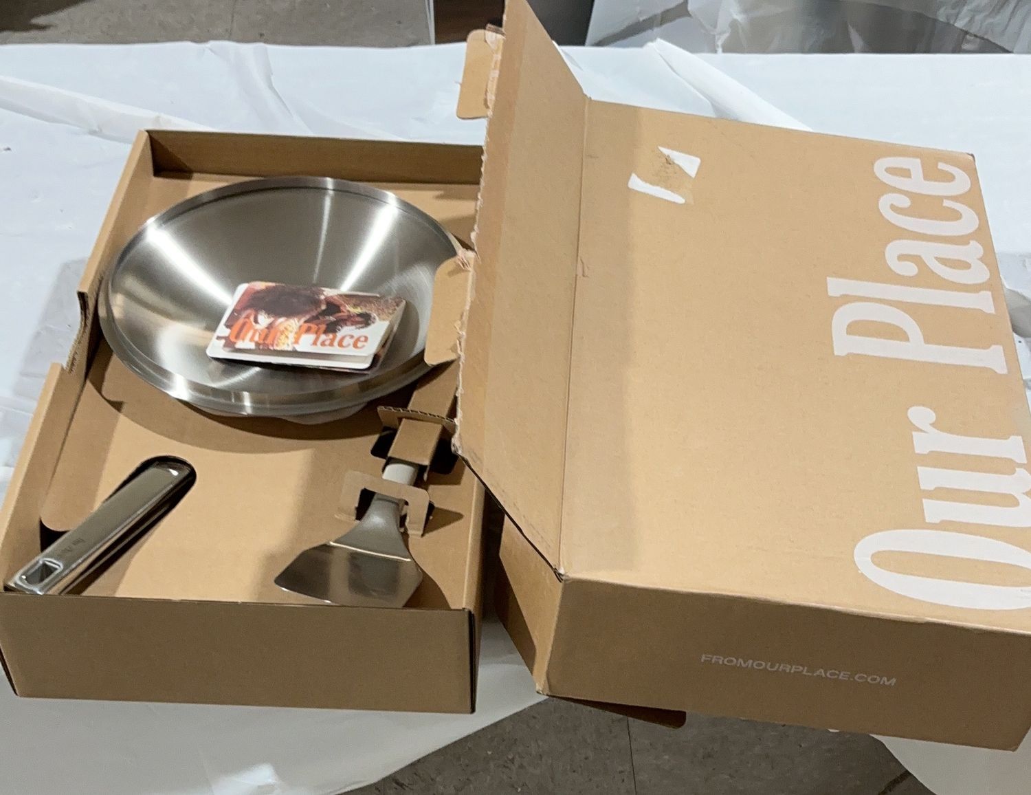 Our Place Stainless Steel Griddle Pan Set w/ Spatula