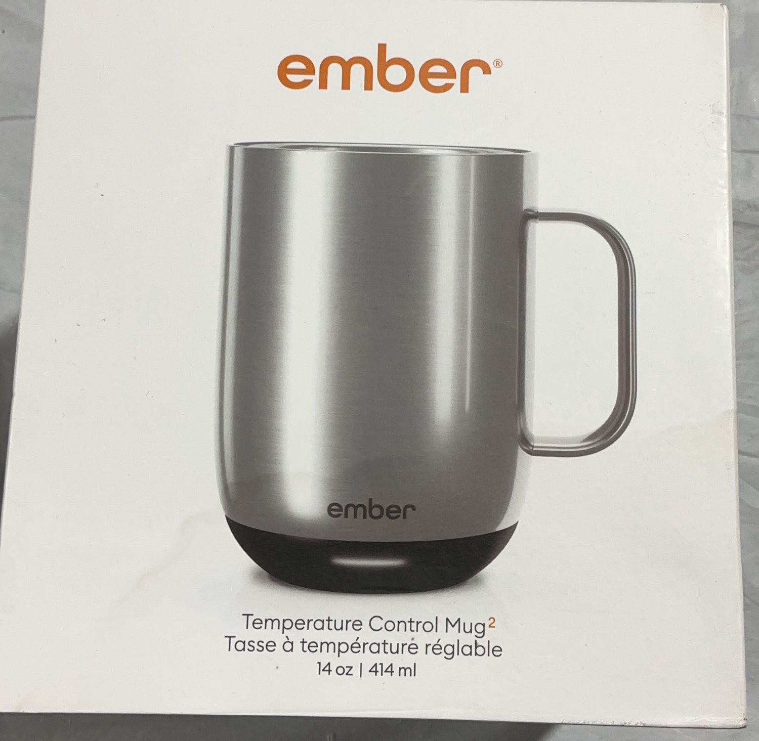Ember Temperature Control Smart Mug 2 – 14 oz (Stainless Steel) like new