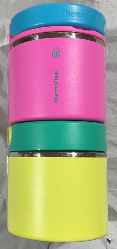 ThermoFlask Stainless Steel Insulated Food Jar – Hot &amp; Cold used good condition