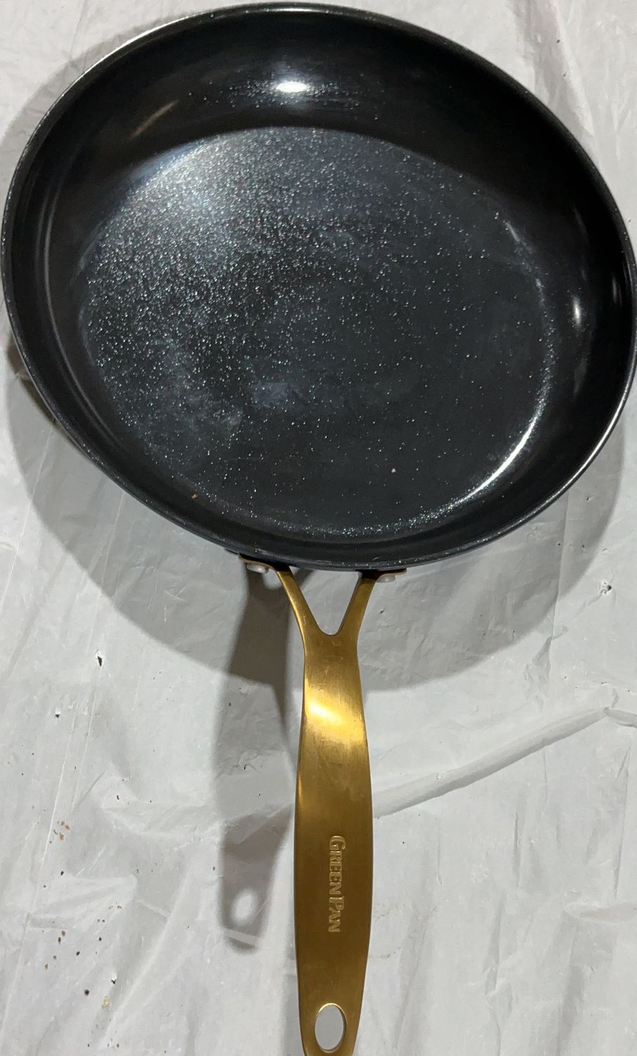 GreenPan Ceramic Nonstick Frying Pan – Gold Handle