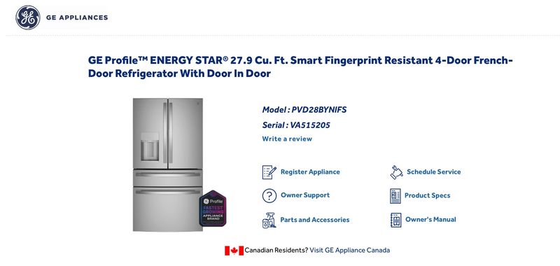 GE Profile 27.9 Cu Ft Smart 4-Door French Door Refrigerator w/ Door-In-Door– Stainless